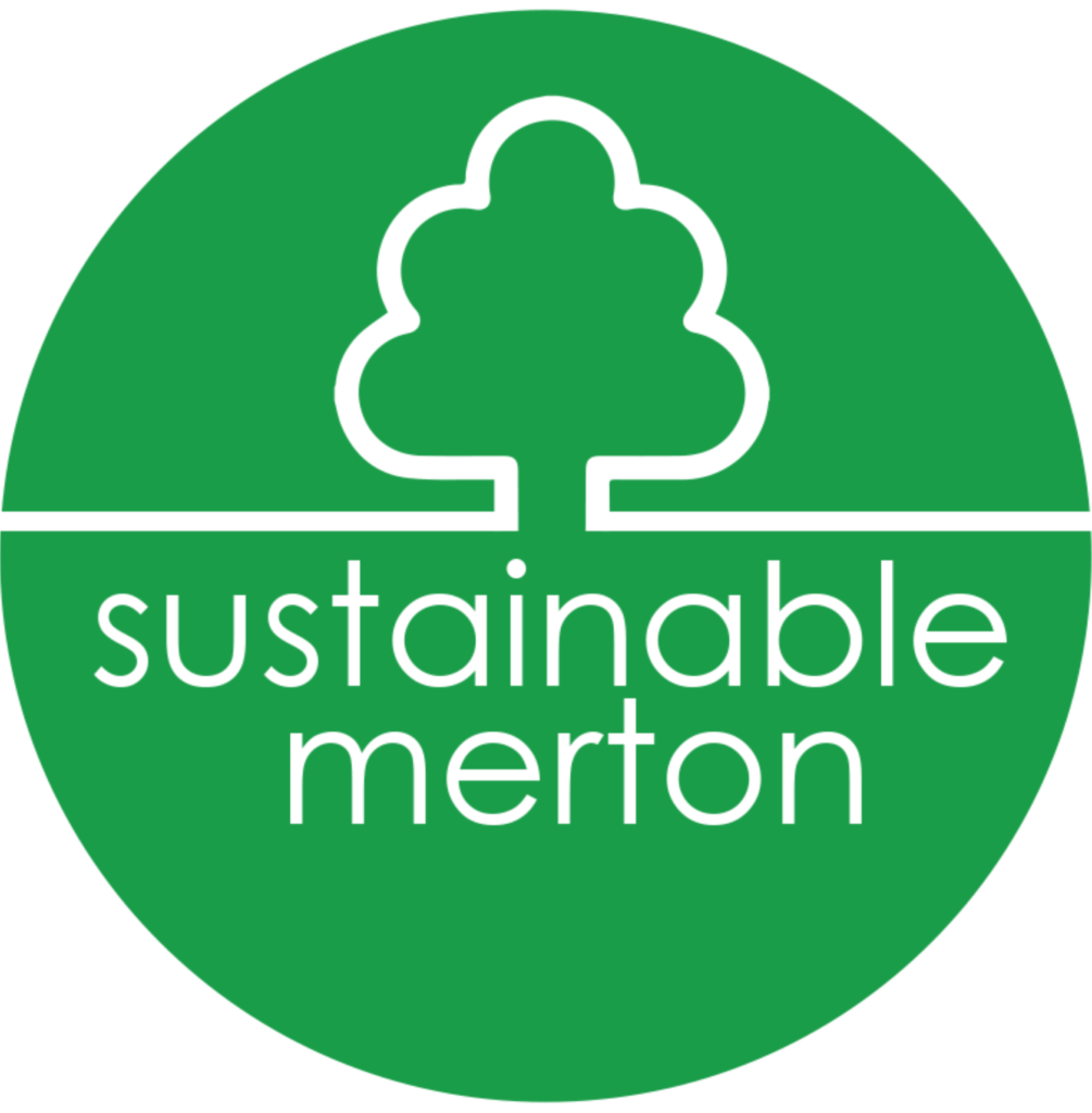 sustainable merton logo green